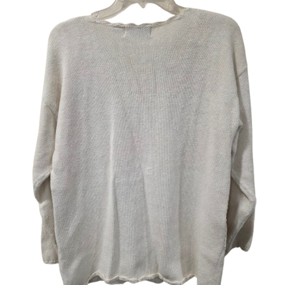 Ivory Patchwork Sweater - Picture 2 of 9